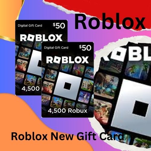 New Roblox gift card-2024