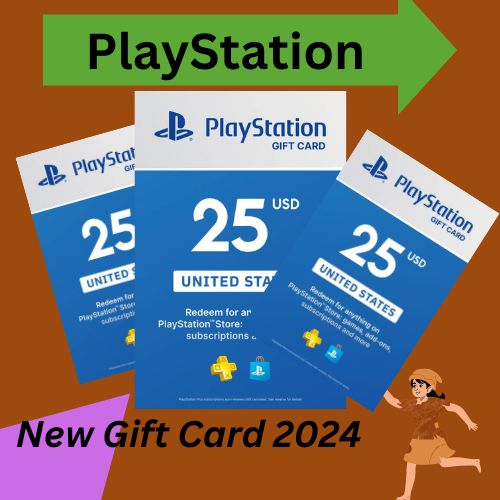 New Playstation gift card-2024